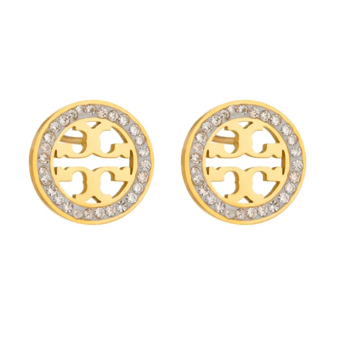 Set Studied Tory Burch (Necklace + Ring + Tops)