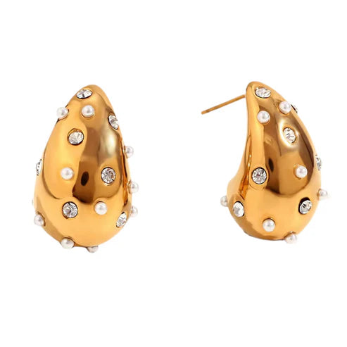 Drova Earrings - Stainless Steel
