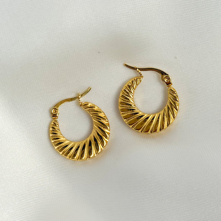 Amour Hoops - Stainless Steel