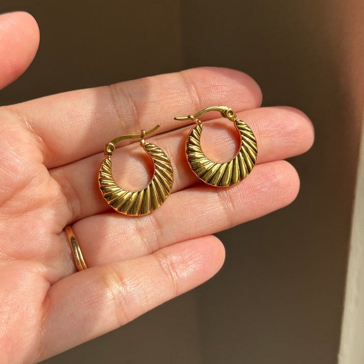 Amour Hoops - Stainless Steel