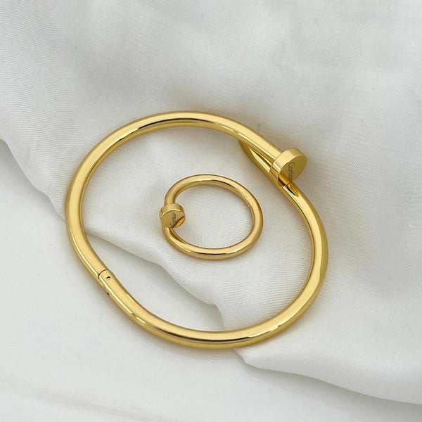 Set Screw Nail (Bracelet + Ring)
