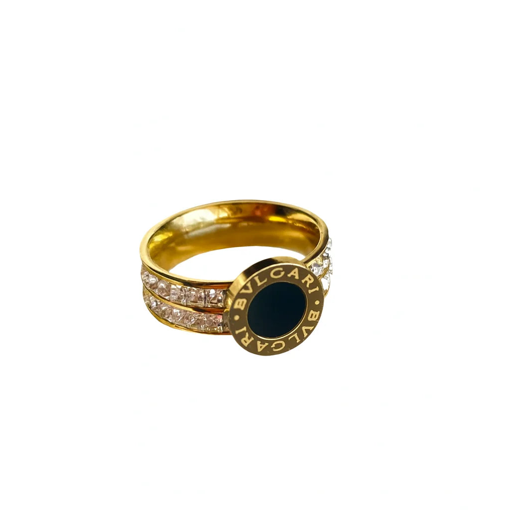 Bvlgari Style Ring - Stainless Steel