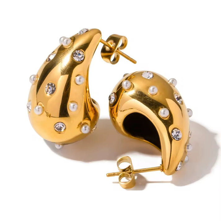 Drova Earrings - Stainless Steel