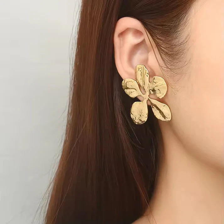 Aureflor Earrings - Stainless Steel