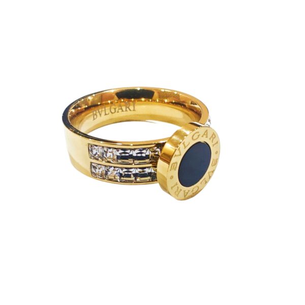 Bvlgari Style Ring - Stainless Steel