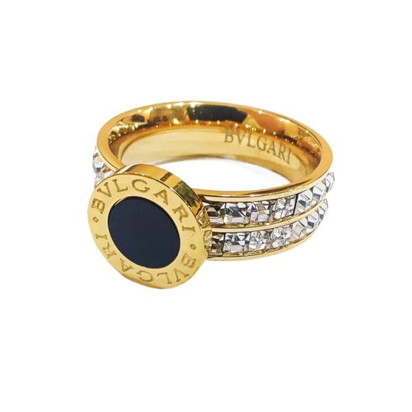 Bvlgari Style Ring - Stainless Steel