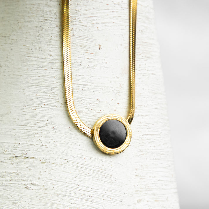 Roman Timeless Necklace - Stainless Steel