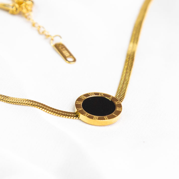 Roman Timeless Necklace - Stainless Steel
