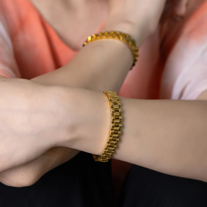 Watch Band Bracelet - Stainless Steel