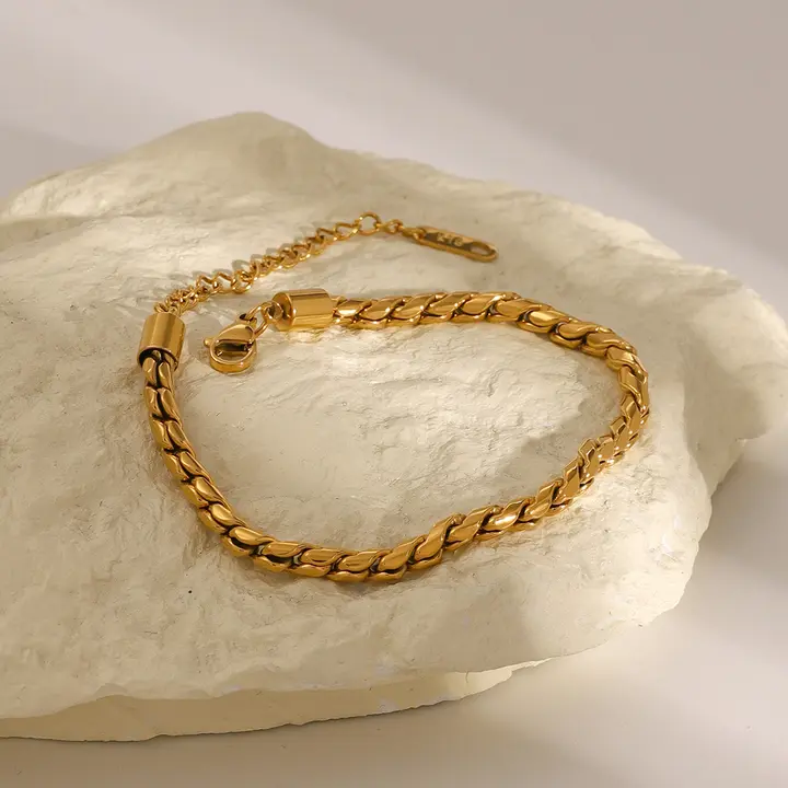Curb Necklace - Stainless Steel