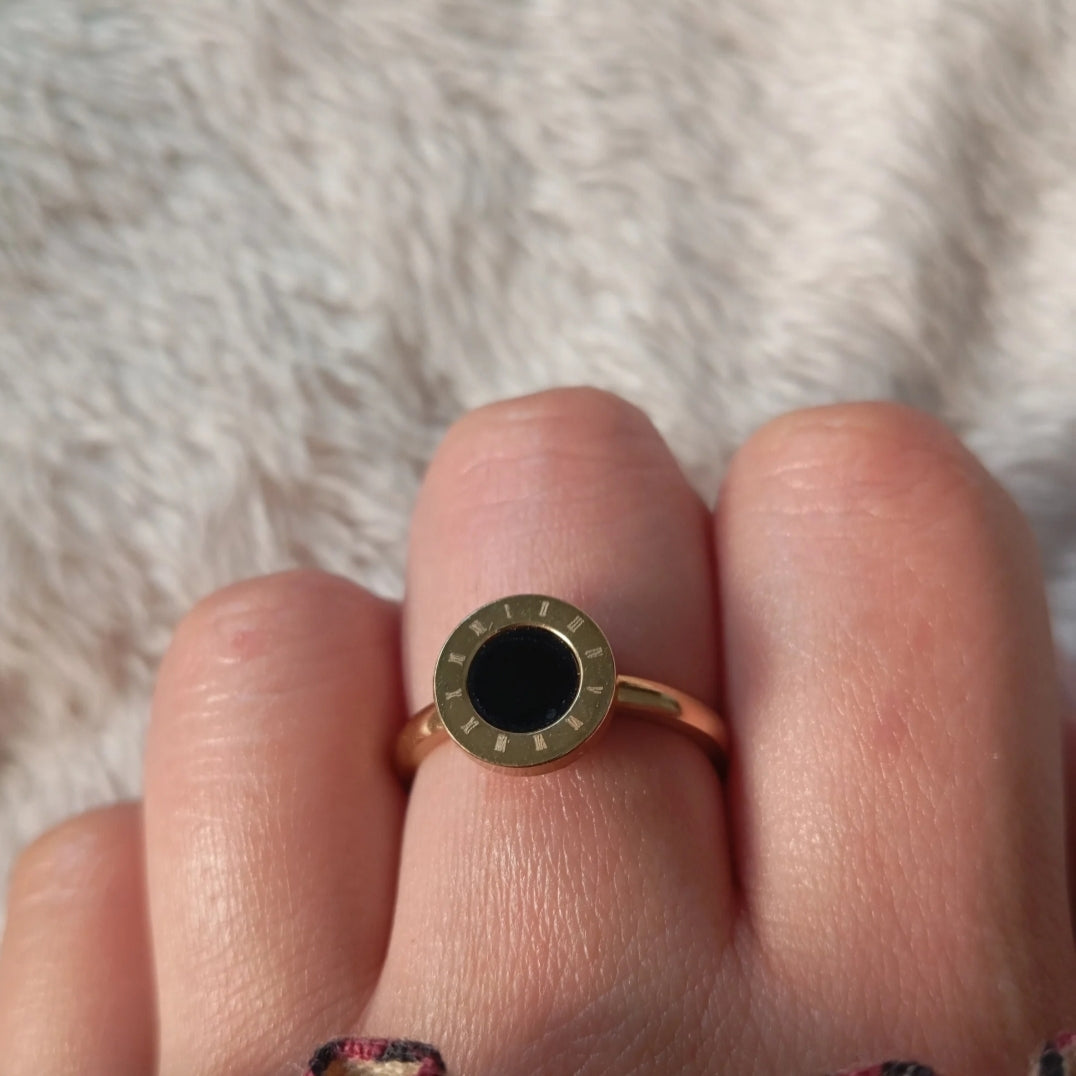 Roman Ring - Stainless Steel