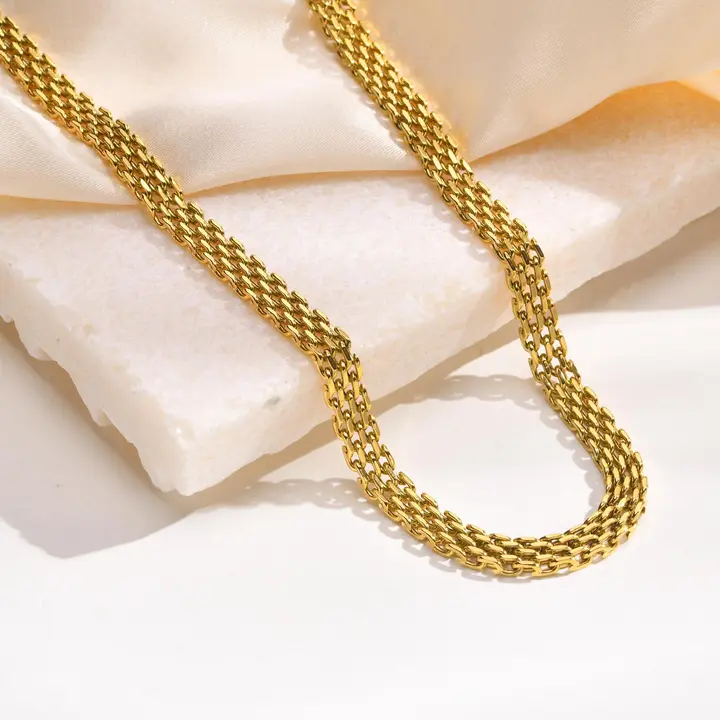 Rowena Necklace - Stainless Steel