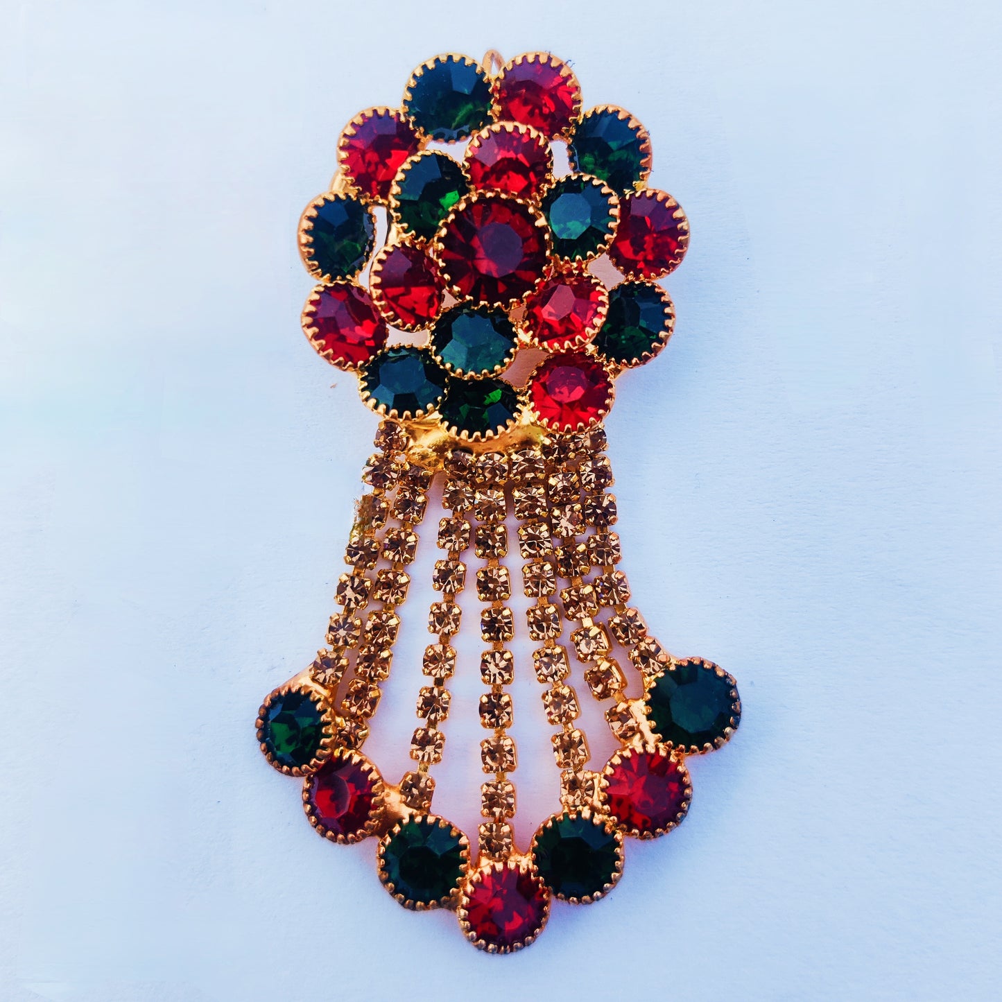 Round Diamond Flower Earrings - Local Heritage