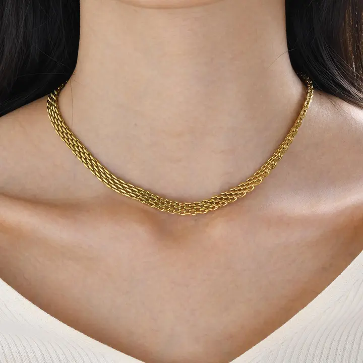 Rowena Necklace - Stainless Steel