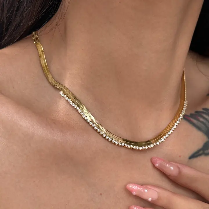 Luster Necklace - Stainless Steel