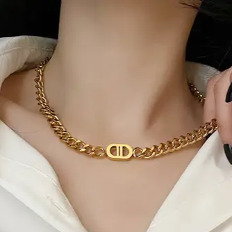 Dibble Necklace - Stainless Steel