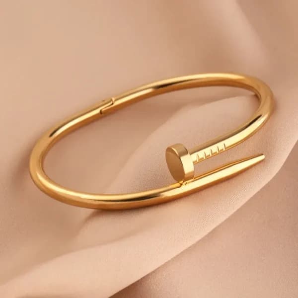 Screw Nail Bracelet - Stainless Steel