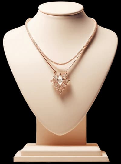 landing page dummy necklace