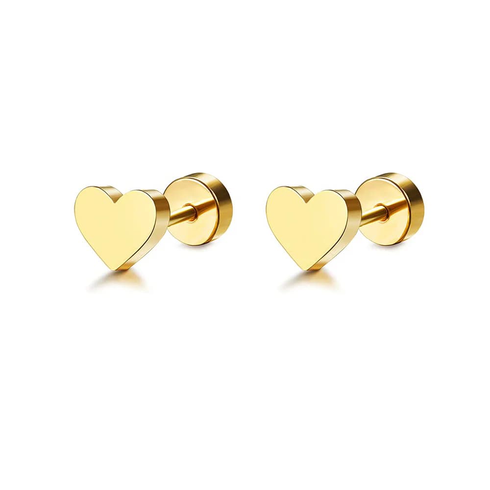 Heart Tops - China Gold
