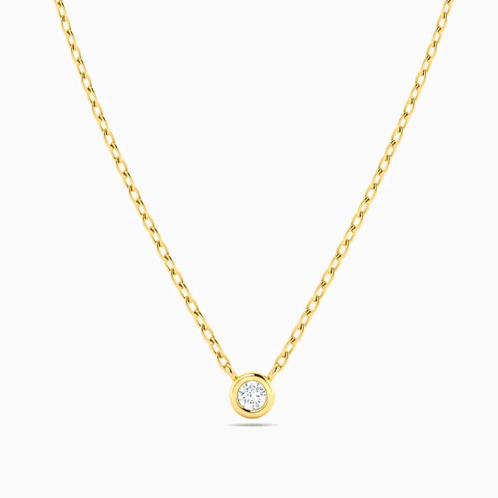 Mini Diamond Necklace - Stainless Steel