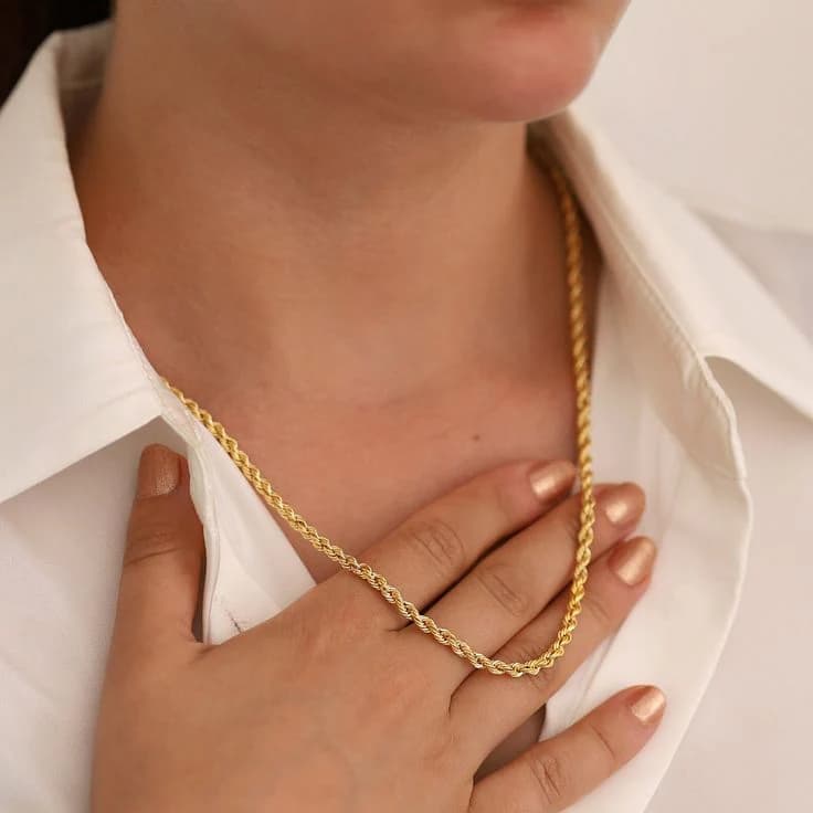 Milas Necklace - Stainless Steel