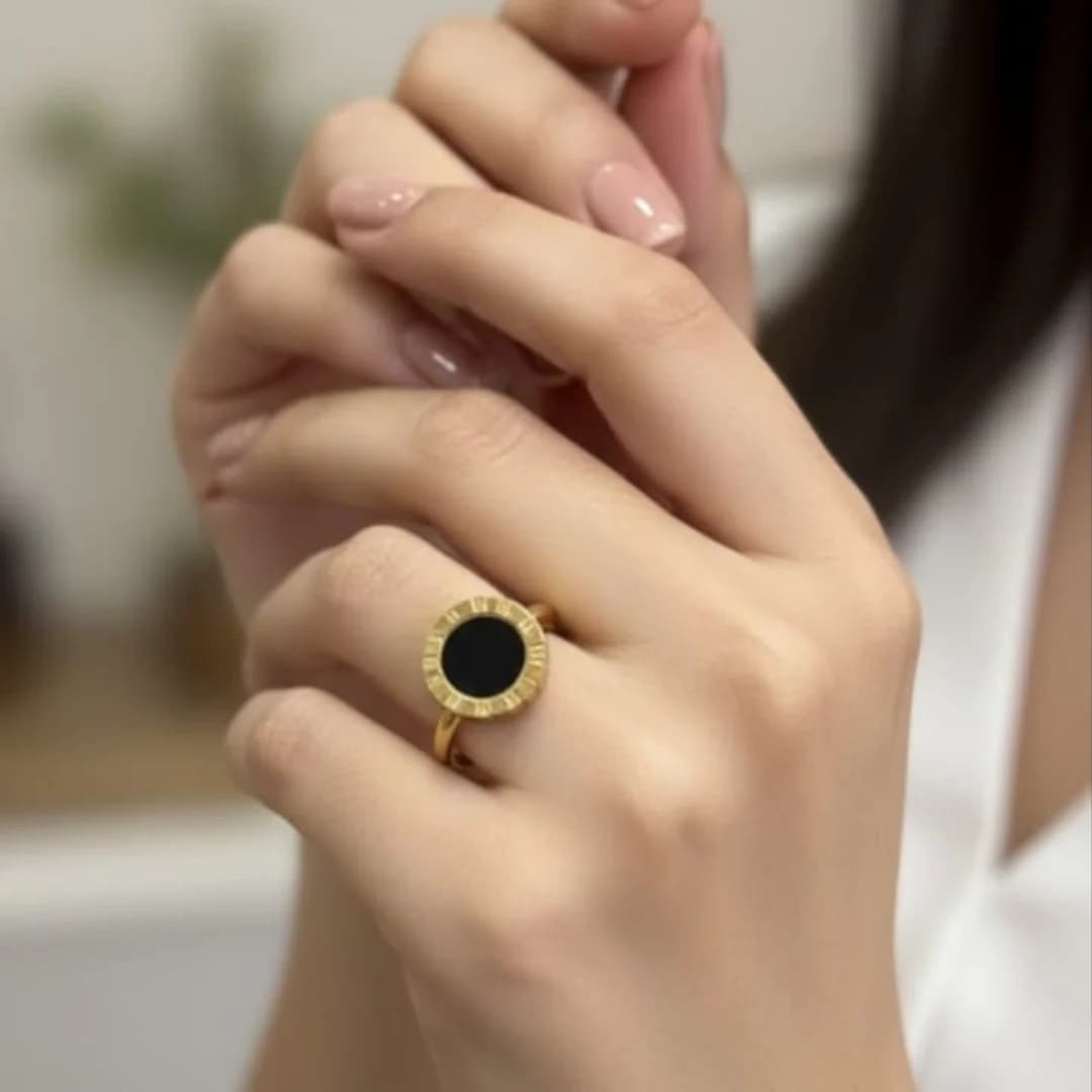 Roman Ring - Stainless Steel