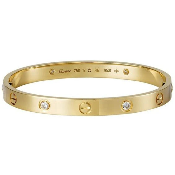 4 Bracelets (VSL + Screw Nail + Cartier + Clover)