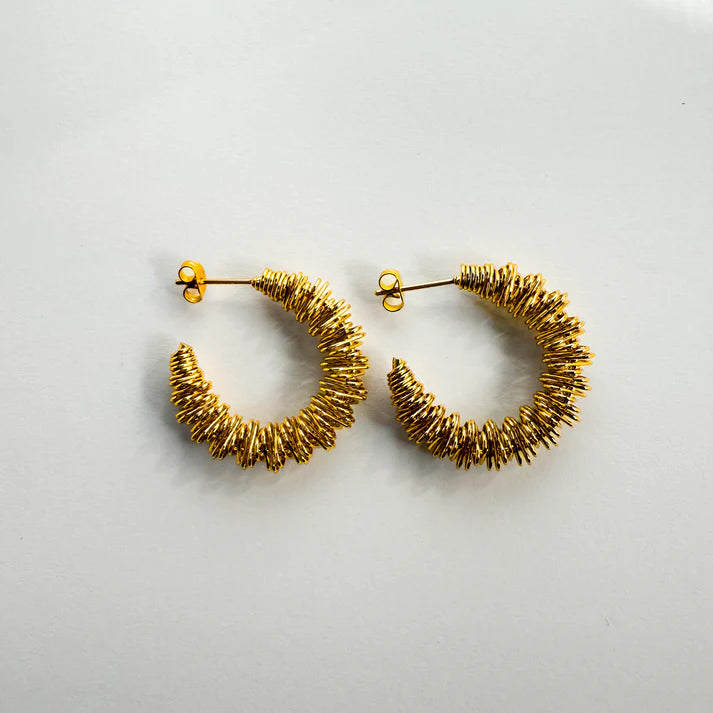 Orya Hoops - Stainless Steel