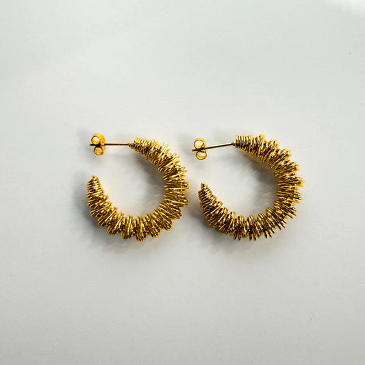 Orya Hoops - Stainless Steel