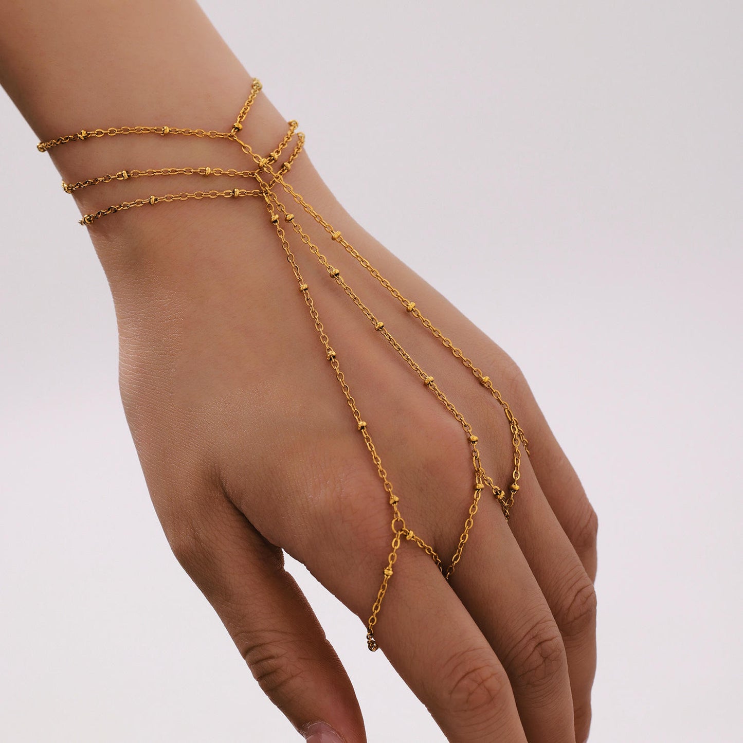 1 Slim Beads Chain Bracelet