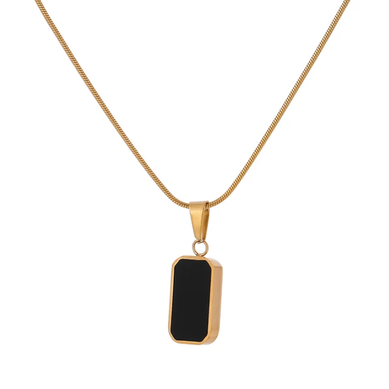 Lotus Necklace - Stainless Steel