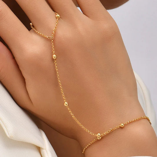 1 Slim Beads Chain Bracelet