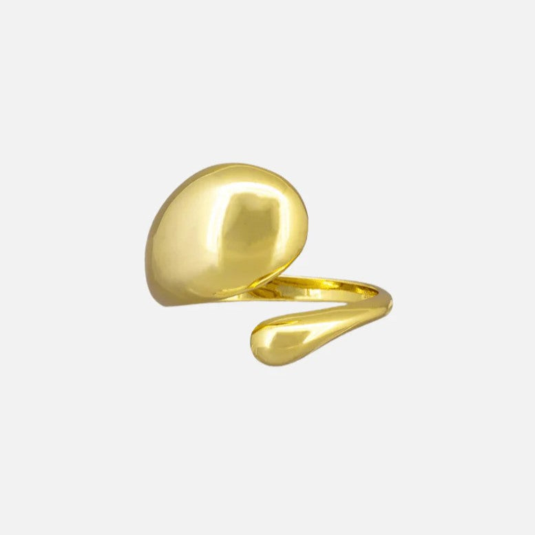 Duo Bubbly Ring - Stainless Steel