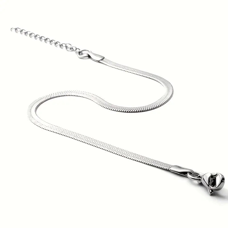 Snake Chain Bracelet - Stainless Steel