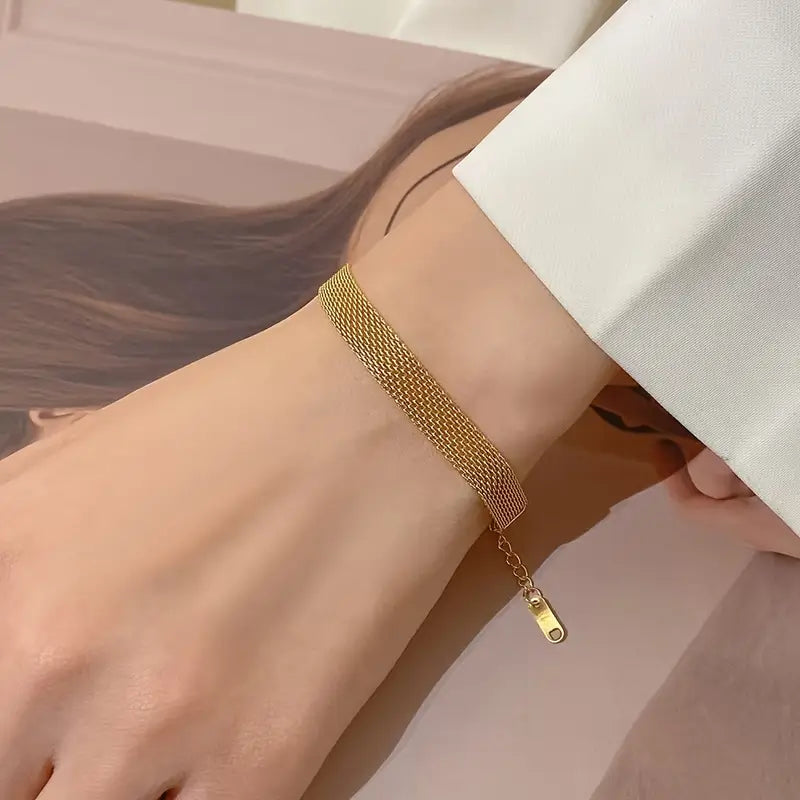 Mesh Bracelet - Stainless Steel
