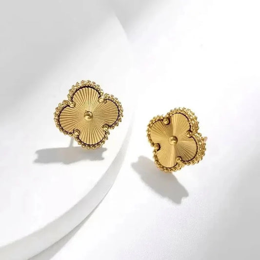 Golden Clover Drops - Stainless Steel