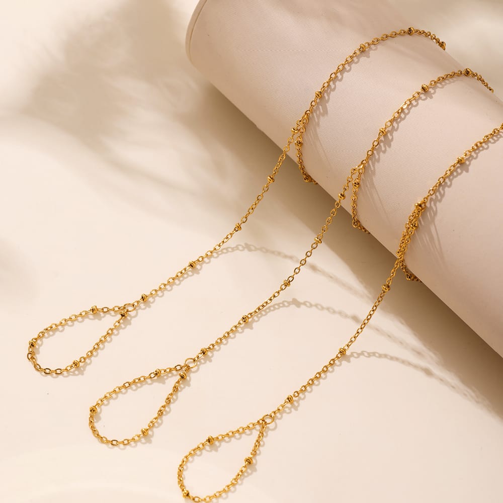 1 Slim Beads Chain Bracelet