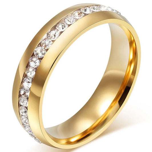 Celestial Crystal Ring - Stainless Steel