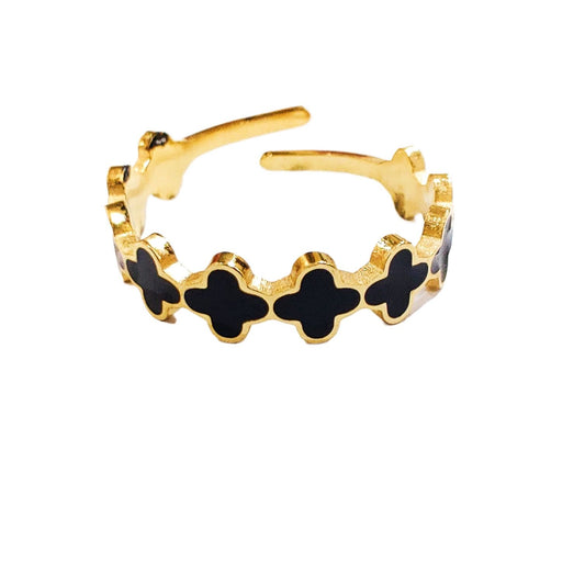 Clover Leaflet Ring