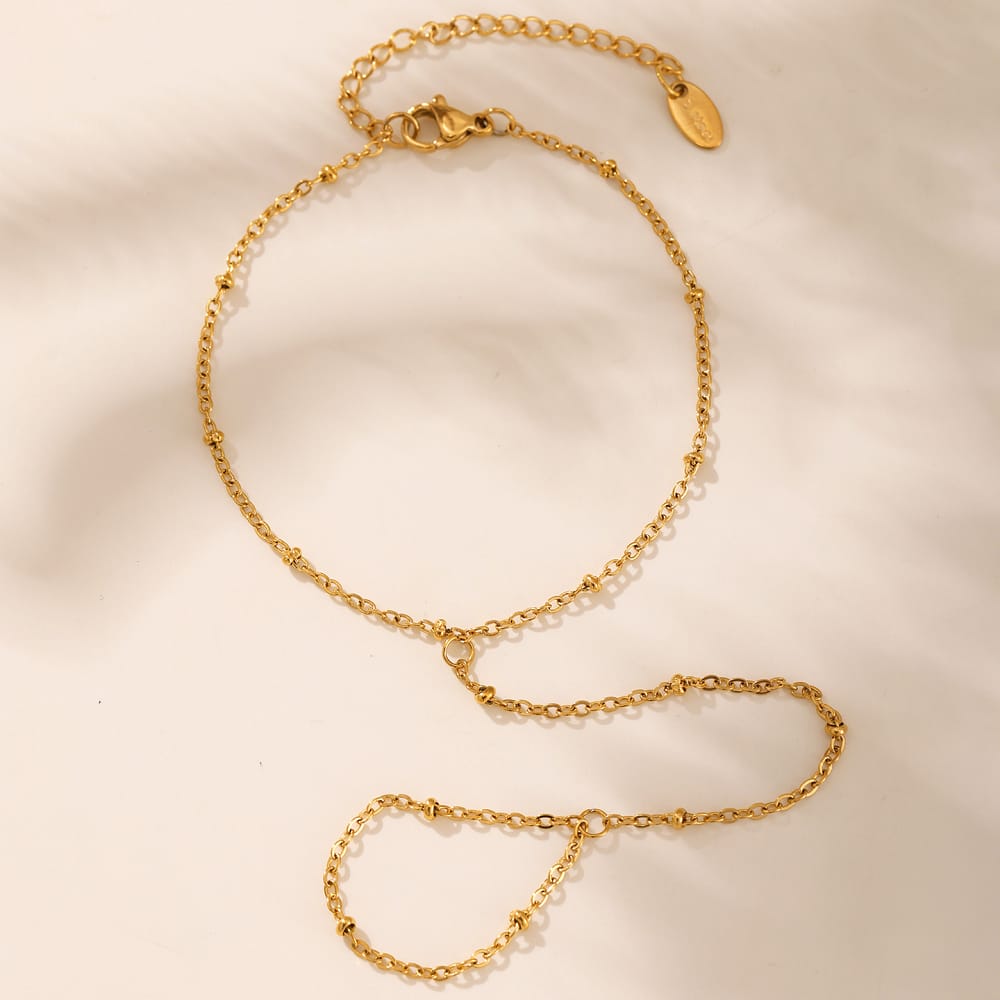 1 Slim Beads Chain Bracelet