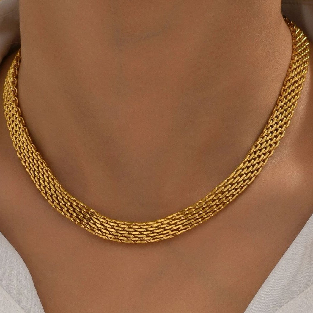 Rowena Necklace - Stainless Steel