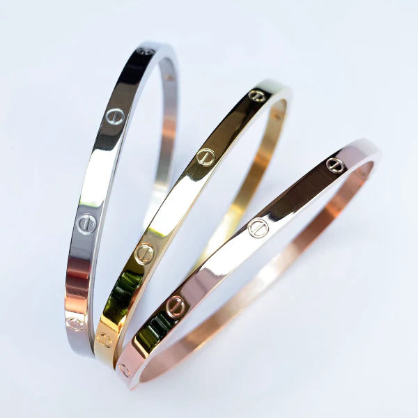 Amour Slim Bracelet - Stainless Steel