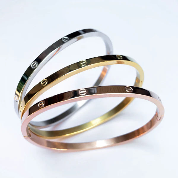 Amour Slim Bracelet - Stainless Steel