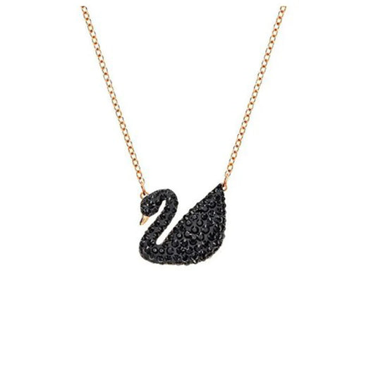 Sia Swan Necklace - Stainless Steel