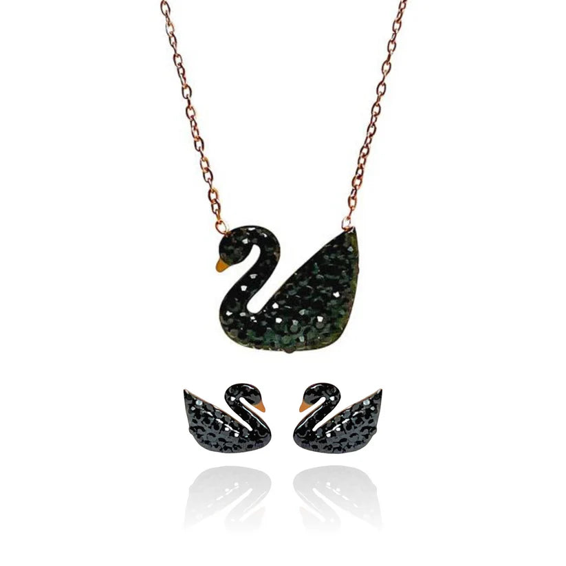 Set Swan (Necklace + Tops)