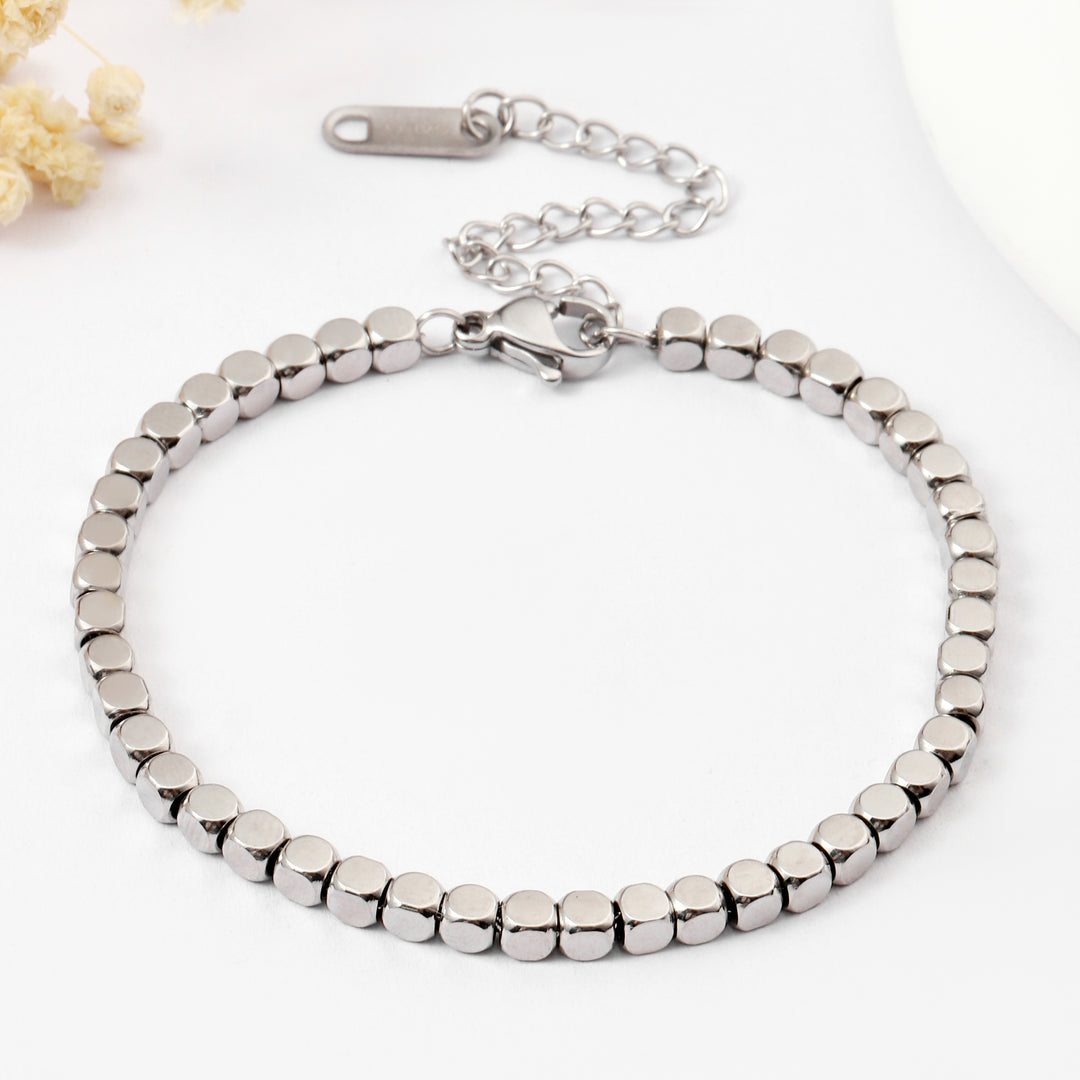 Dainty Geometric Necklace - Stainless Steel