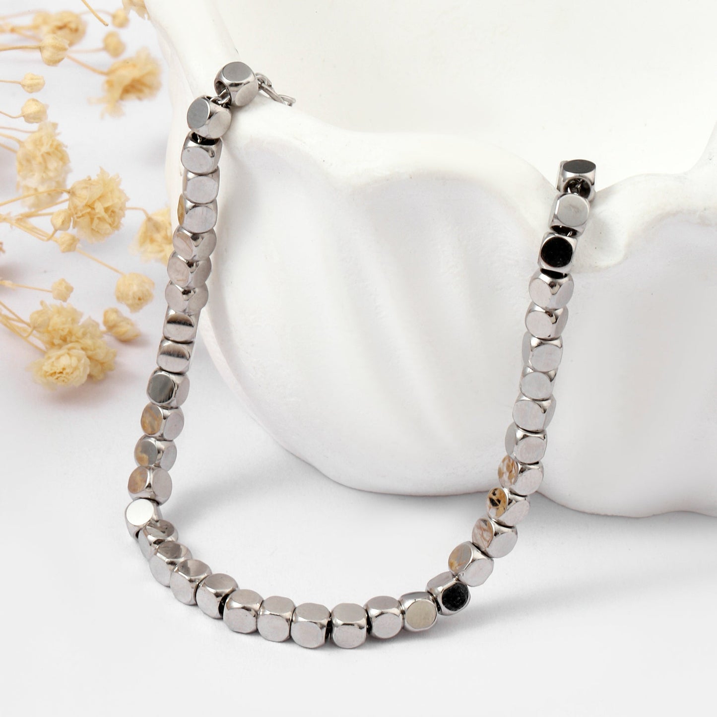 Dainty Geometric Necklace - Stainless Steel