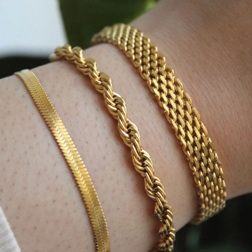 3 Bracelets (Rowena + Snake + Milas)