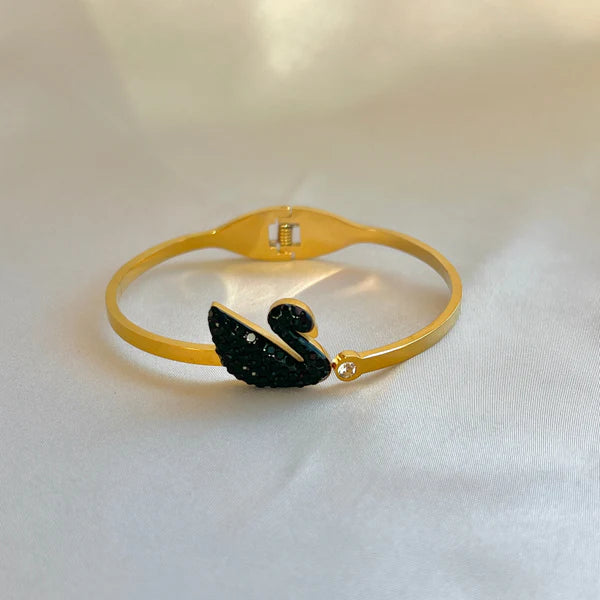 Complete Set Swan (Bracelet + Necklace + Tops)