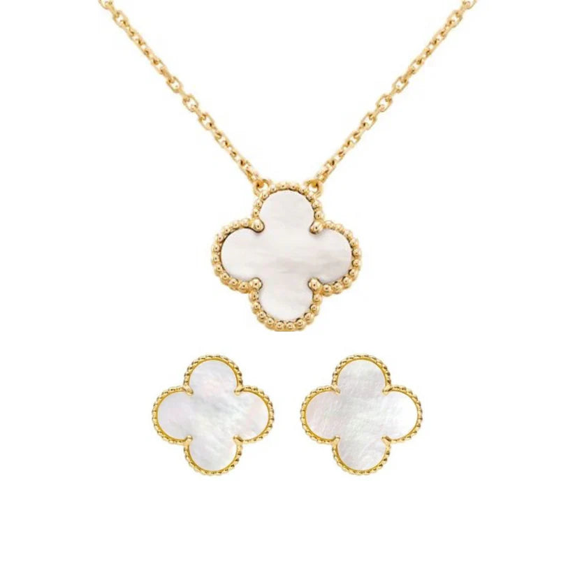 Set Clover (Necklace + Tops)